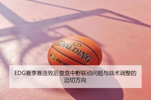 EDG夏季赛连败后复盘中野联动问题与战术调整的迫切方向