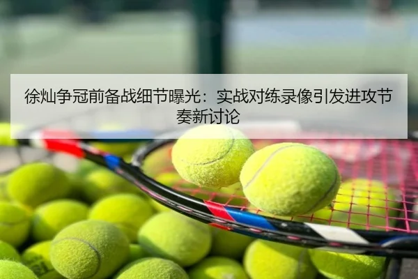 徐灿争冠前备战细节曝光：实战对练录像引发进攻节奏新讨论